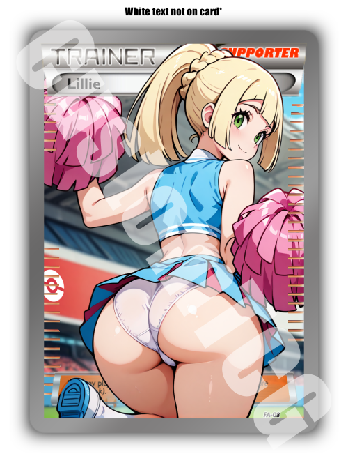 Lillie Custom Trading Card | SFW