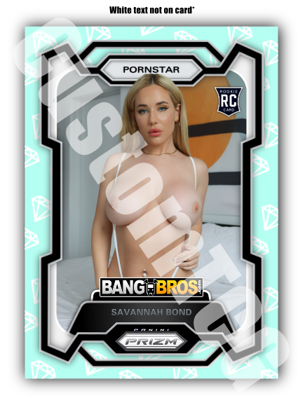 Savannah Bond Prizm Adult Trading Card