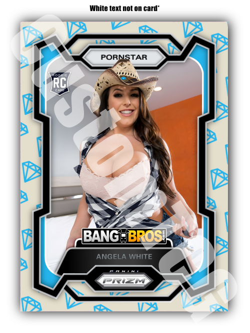 Angela White Pornstar Prizm Adult Trading Card