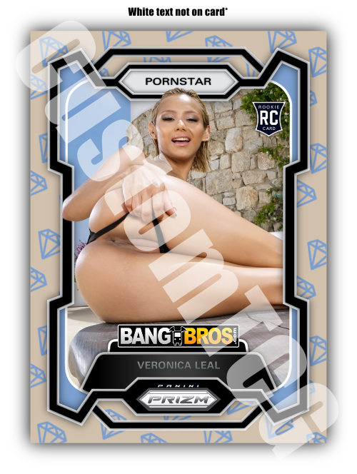 Veronica Leal Prizm Adult Trading Card