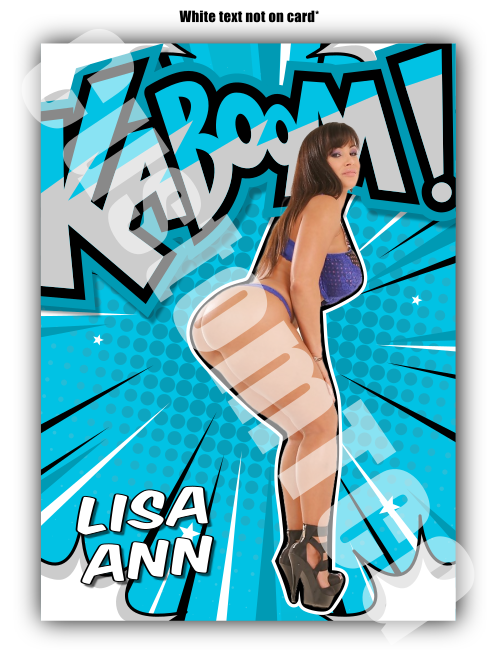 Lisa Ann Pornstar Kaboom! Adult Trading Card