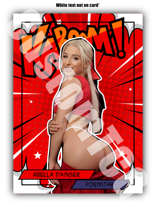 Abella Danger Pornstar Kaboom! Adult Trading Card