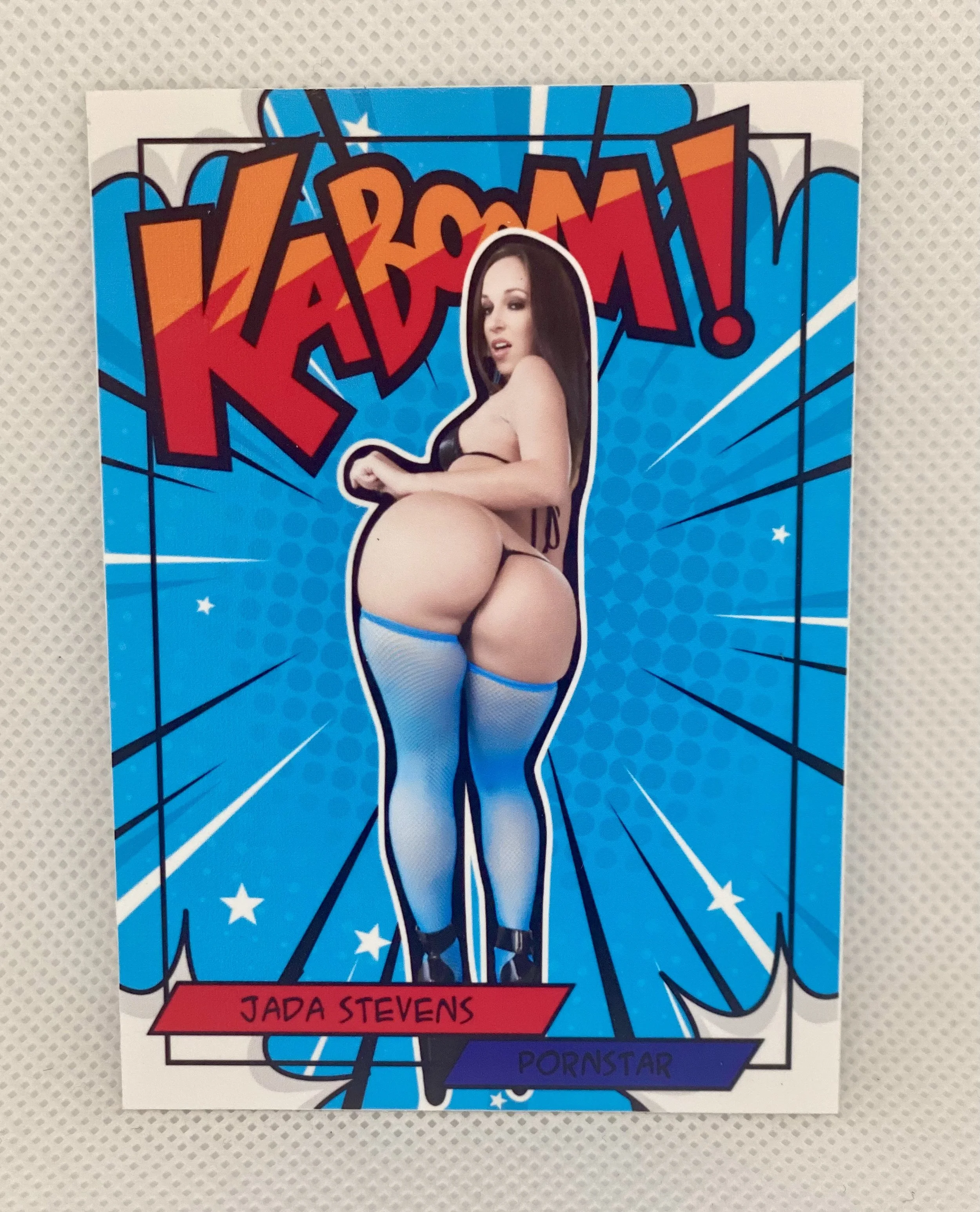 Jada Stevens Pornstar Kaboom! Adult Trading Card