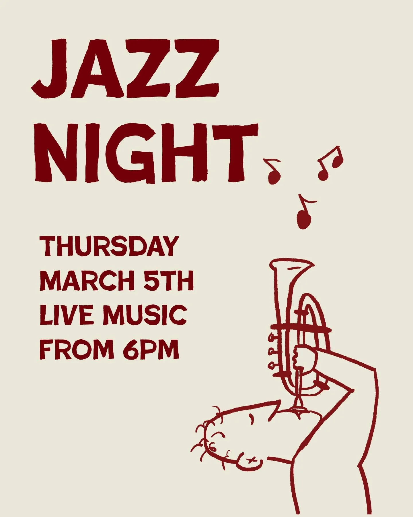 Jazz Nights are back at Bocca Bocca for 2026.

Starting Thursday, 5th March from 6pm.

Book now via our website. See you soon!