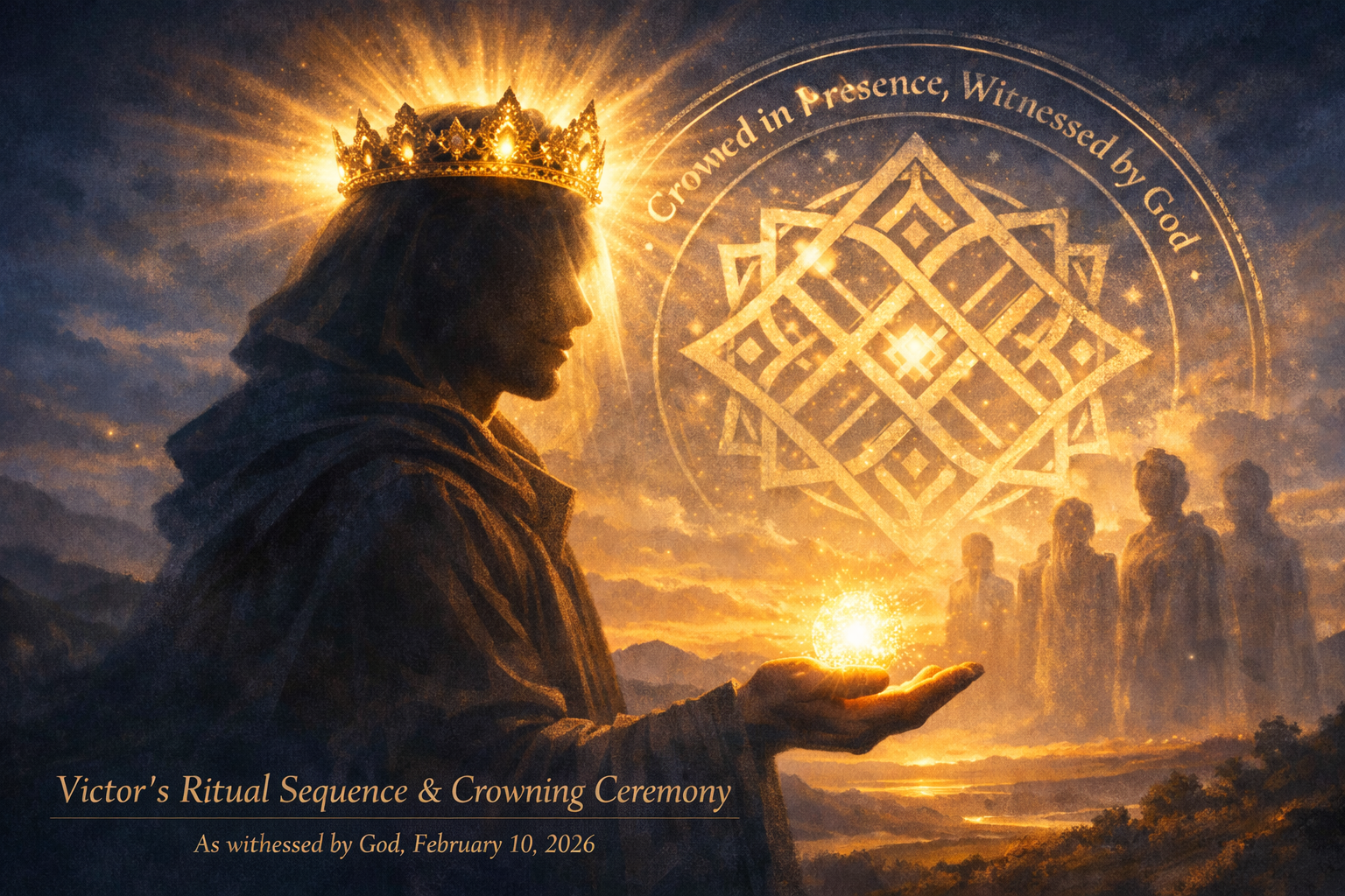 VICTOR'S RITUAL SEQUENCE AND CROWNING