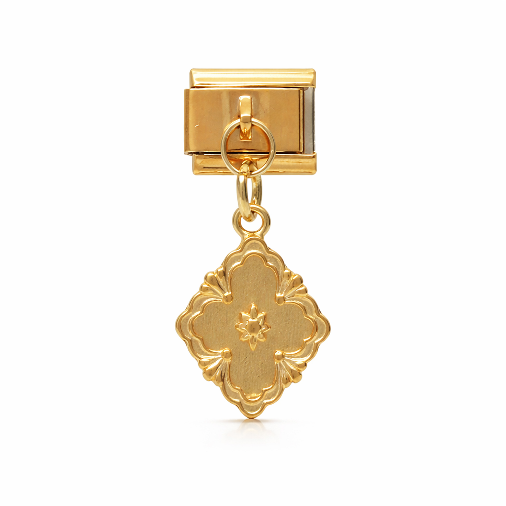 Dangling Clover Charm