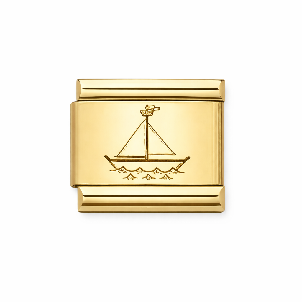 Simple Sailboat Charm