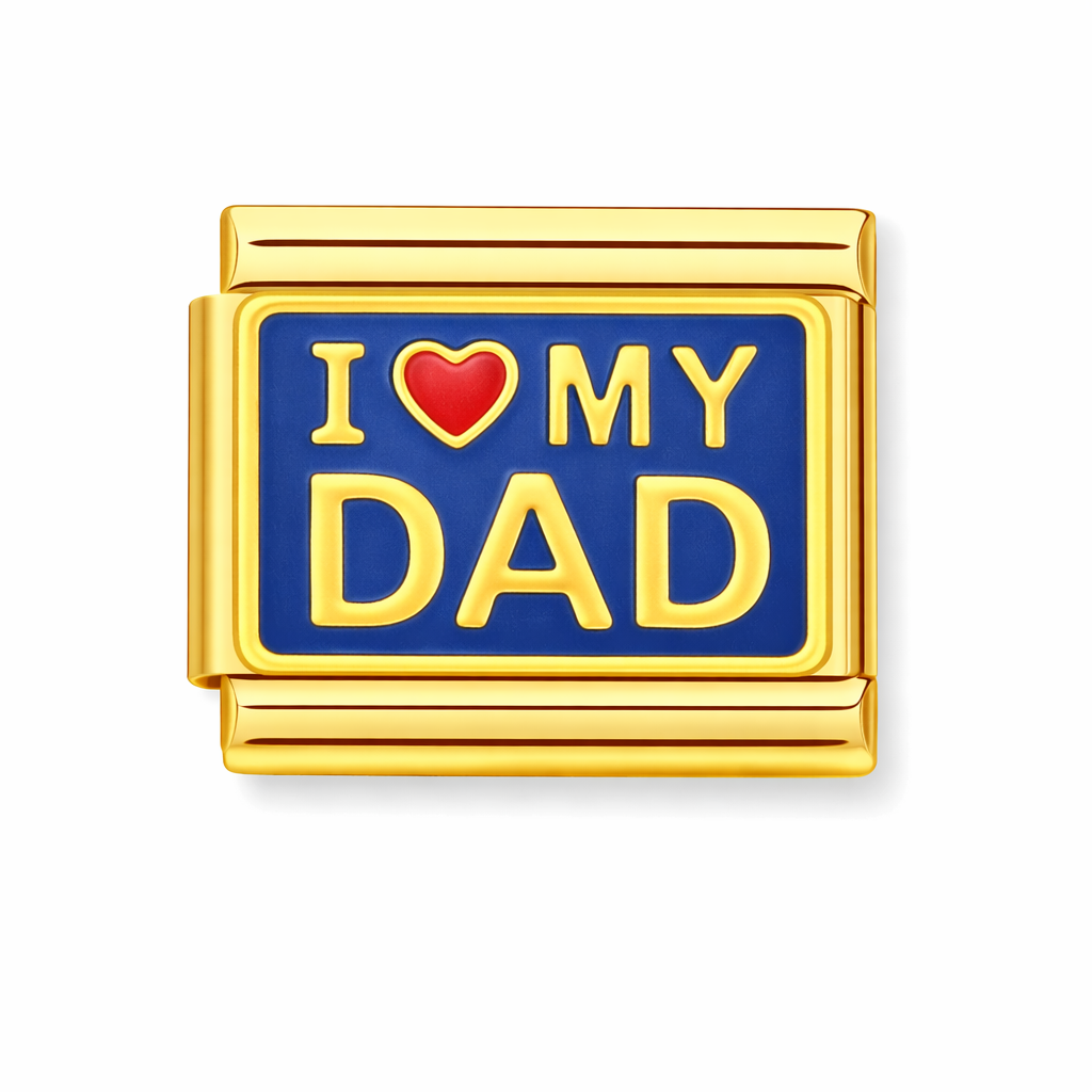 Love My Dad Charm