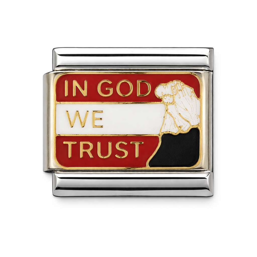 In God We Trust Charm
