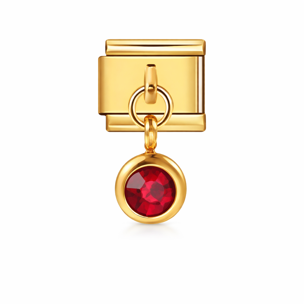 Dangling Birthstone Charm