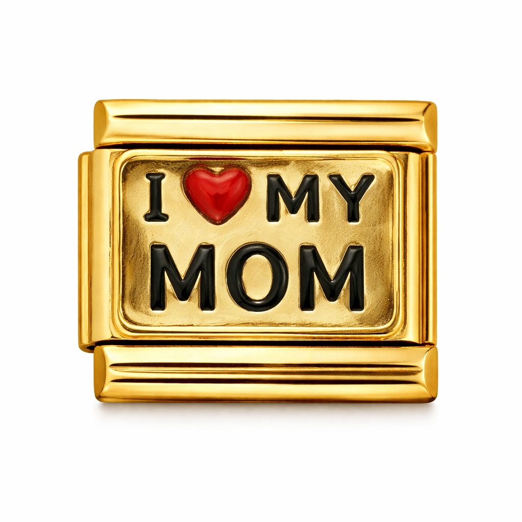 Love My Mom Charm