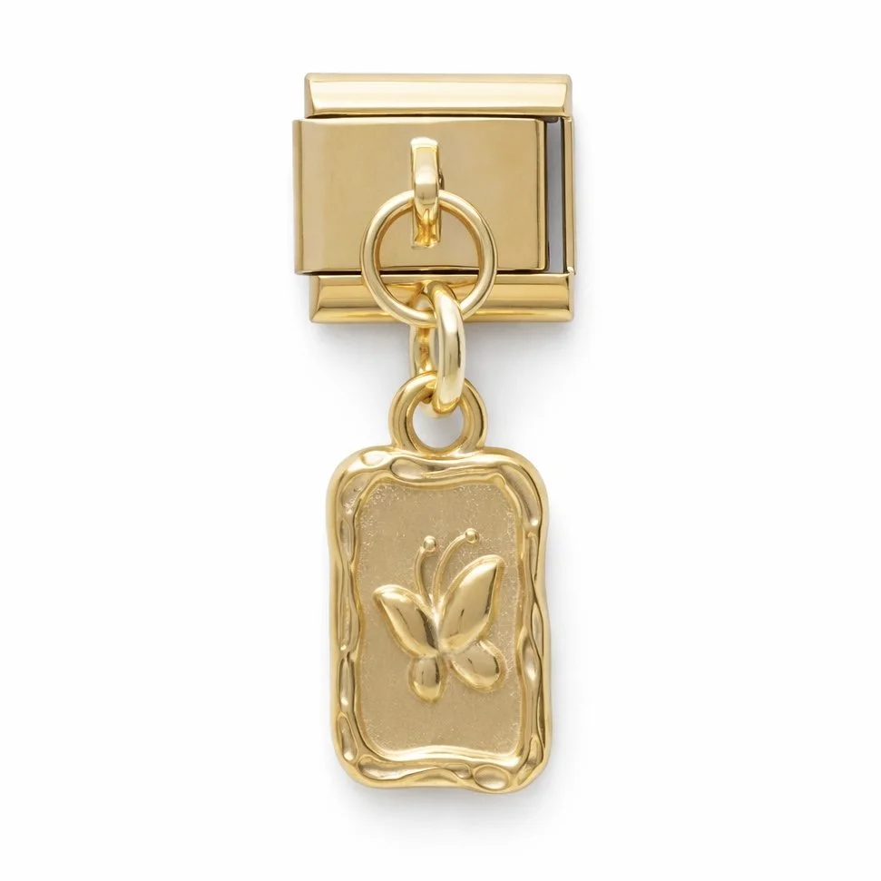 Dangling Butterfly Charm