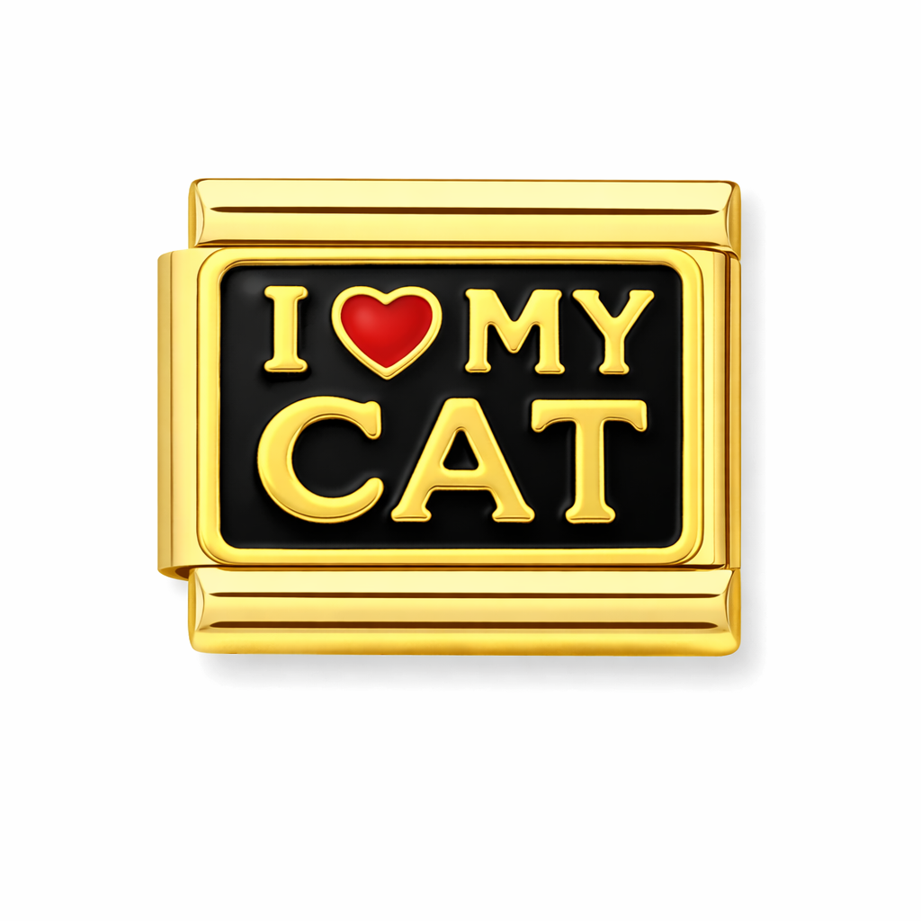 Love My Cat Charm
