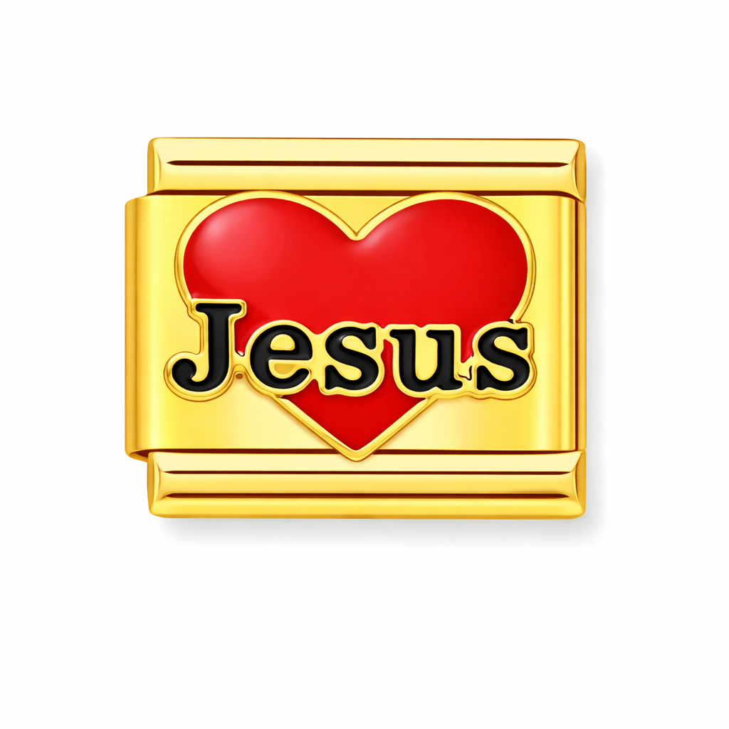 Love Jesus Charm