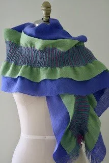 Denise Kovnat: Tactile Art: Collapse Fabrics from 4 to 32 Shafts