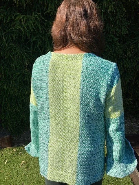 Tunic top in waffle weave by Johanna