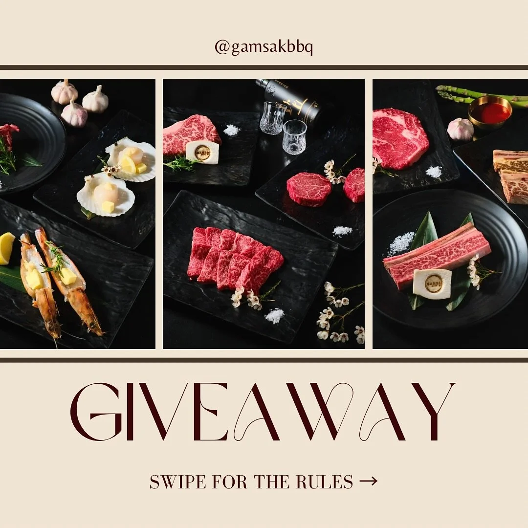 Sending our thanks to you! Every week we&rsquo;ll be giving away a banquet for two people 🤎 Follow us, tag us and check the rules in our post for more details 🙈 Good luck 🤞💞