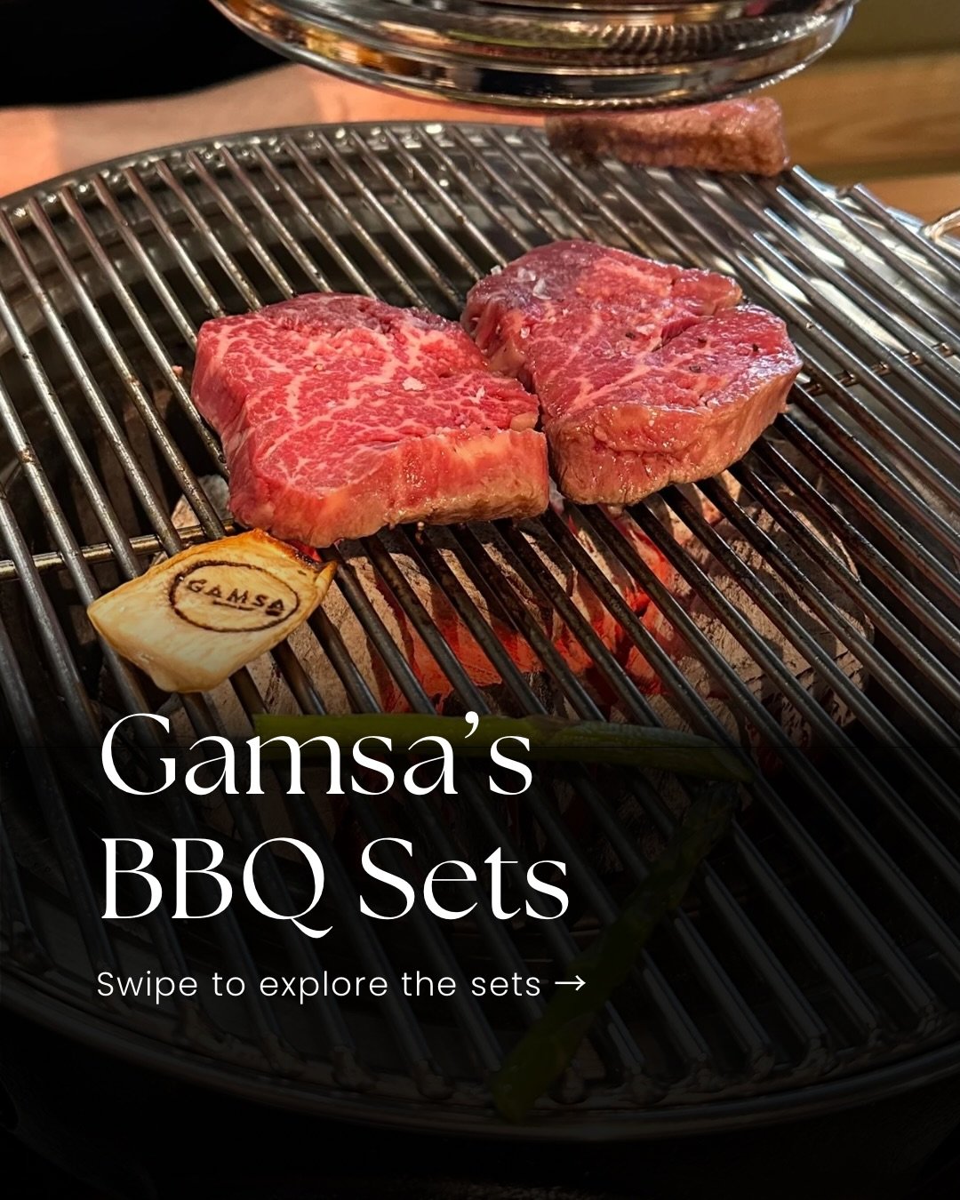 Gamsa&rsquo;s BBQ sets, thoughtfully put together for different tables.
From premium wagyu to family-style sharing, each set is designed to be easy to choose and easy to enjoy.

Swipe through to find the set that suits your table, and let us take car