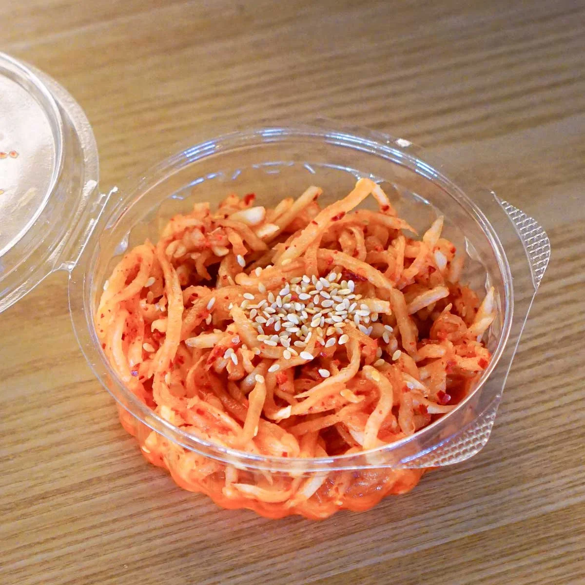 Homemade Fresh Radish Kimchi