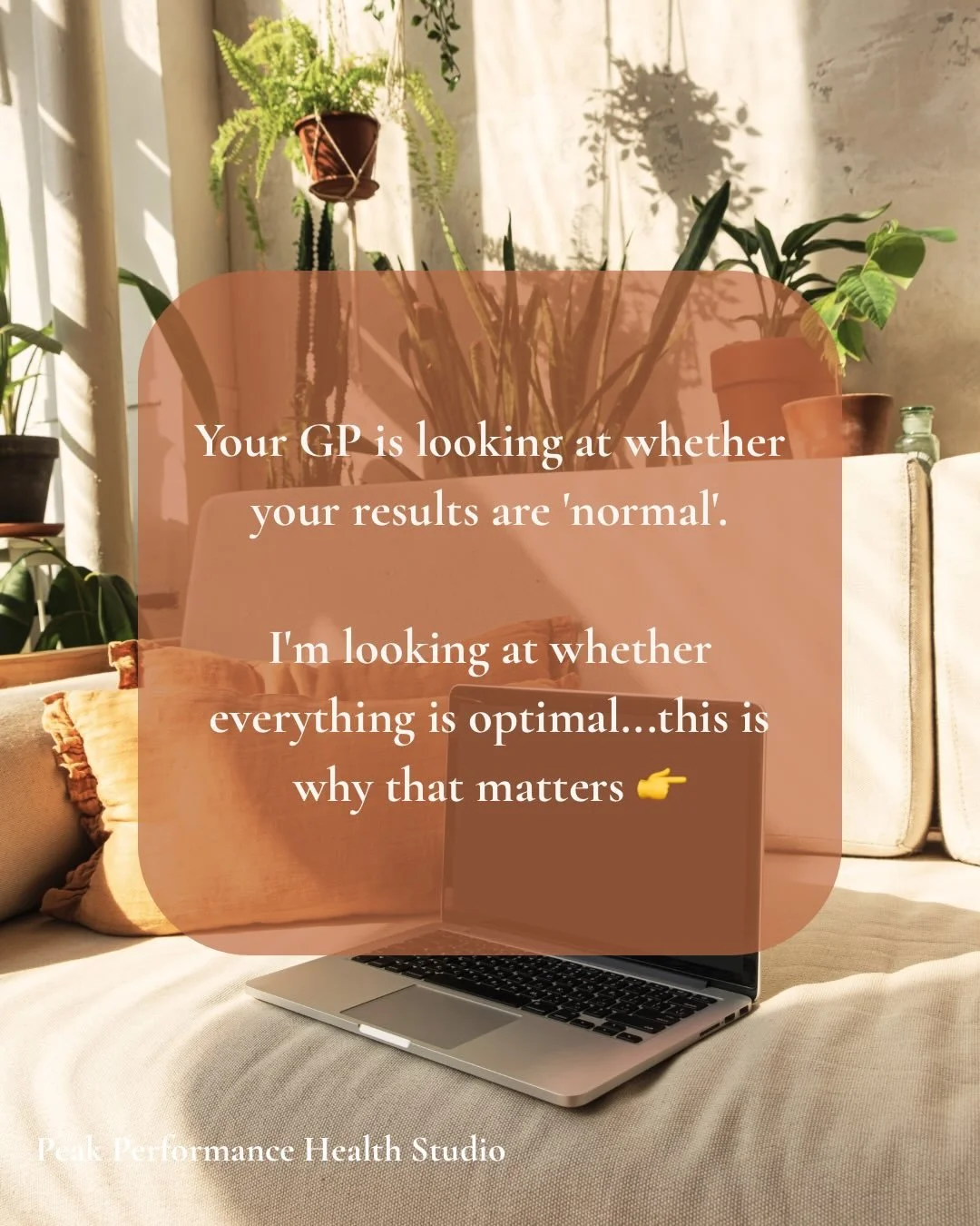 &ldquo;The GP said my results are normal&rdquo; is one of the most common things I hear from new clients &mdash; usually followed by &ldquo;but I still feel exhausted / can&rsquo;t lose weight / just don&rsquo;t feel right.&rdquo;

Normal means nothi