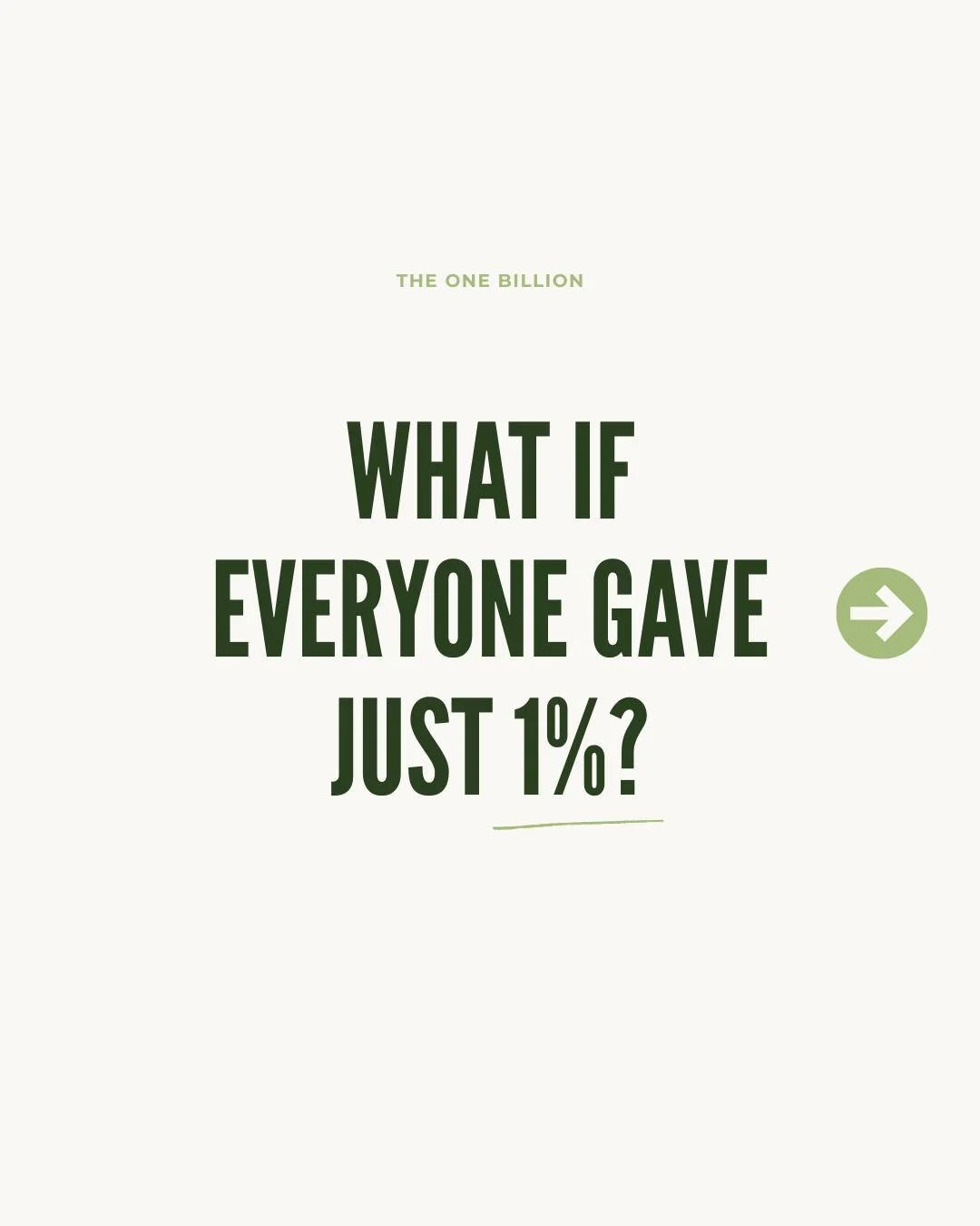 You don&rsquo;t need a lot to make a difference👇🏽

Just 1% of your day, energy, or income can create real change. 

Imagine if we all gave a little: 14 minutes of your time, a few dollars, or a single kind gesture. 

These small acts add up fast, i
