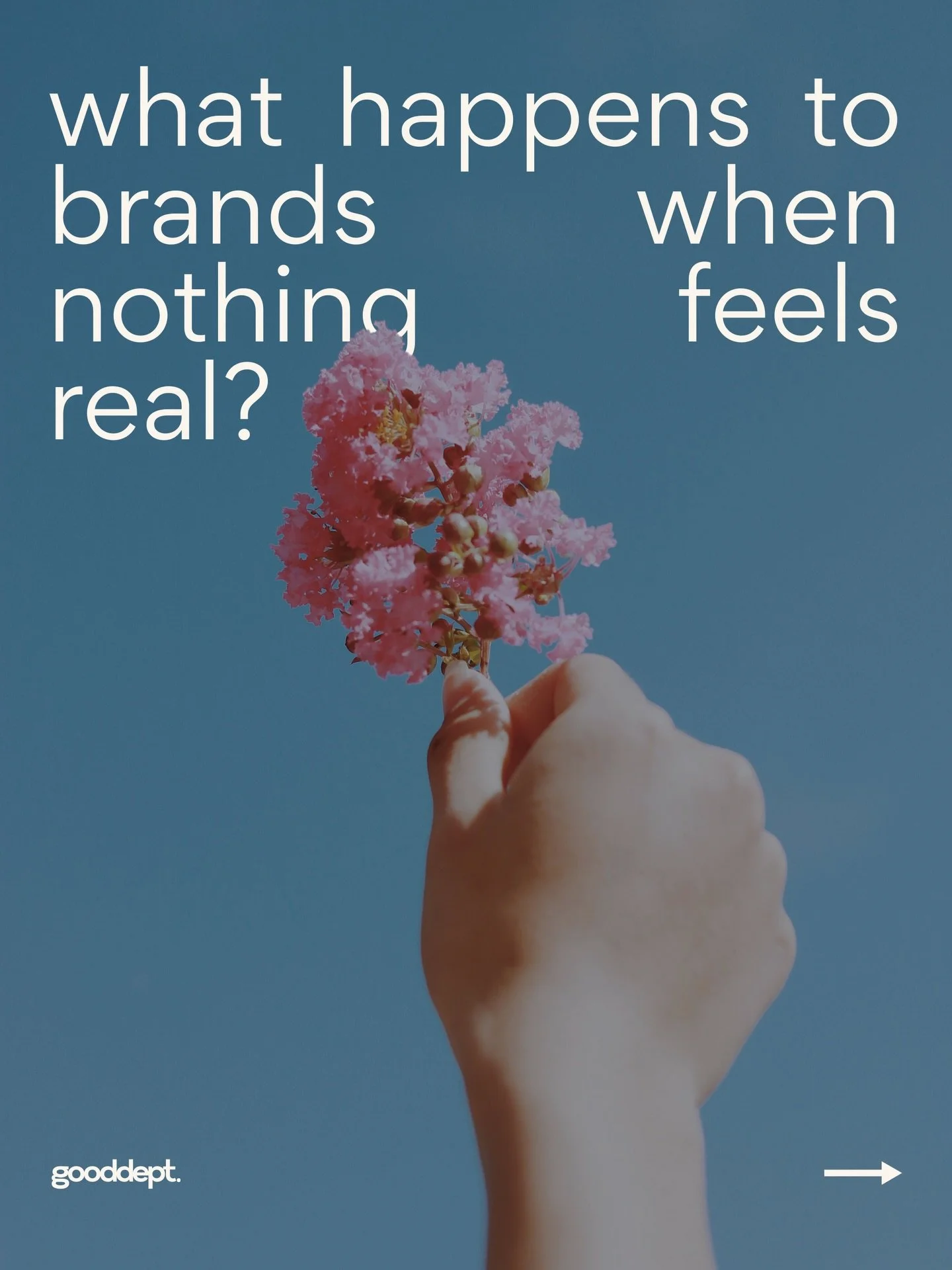 How can brands cut through the AI slop that won&rsquo;t seem to leave us?

With all this automation, meaning has become the work. The brands that resonate now aren&rsquo;t shinier, they&rsquo;re more human, more alive.

I explored this shift and what