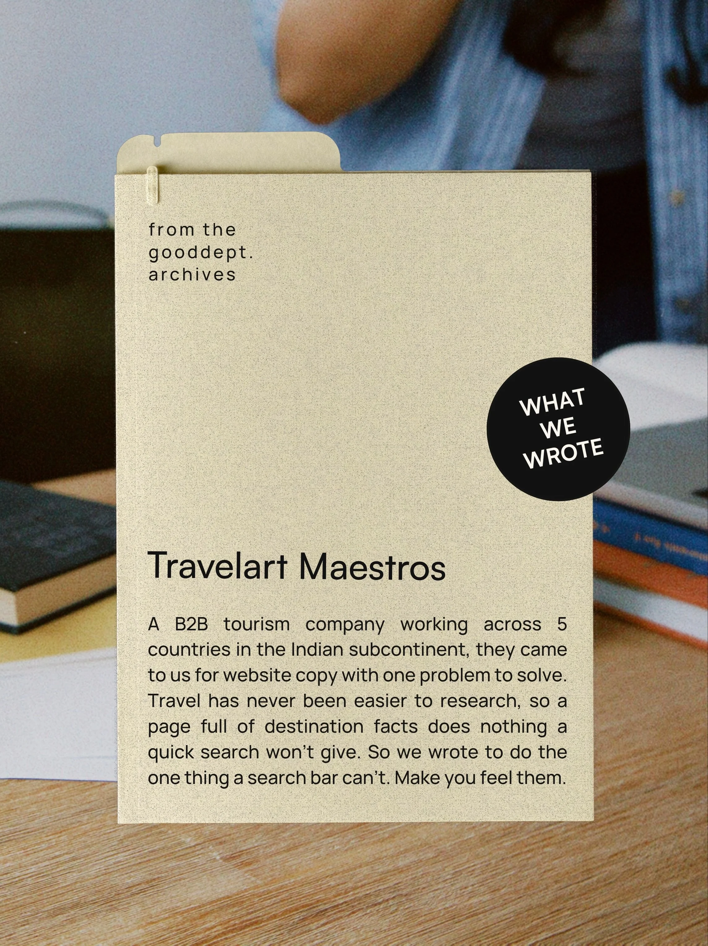 Write about travel? As part of my job? Yes PLEASE.

Curious to know, which line's your favourite?