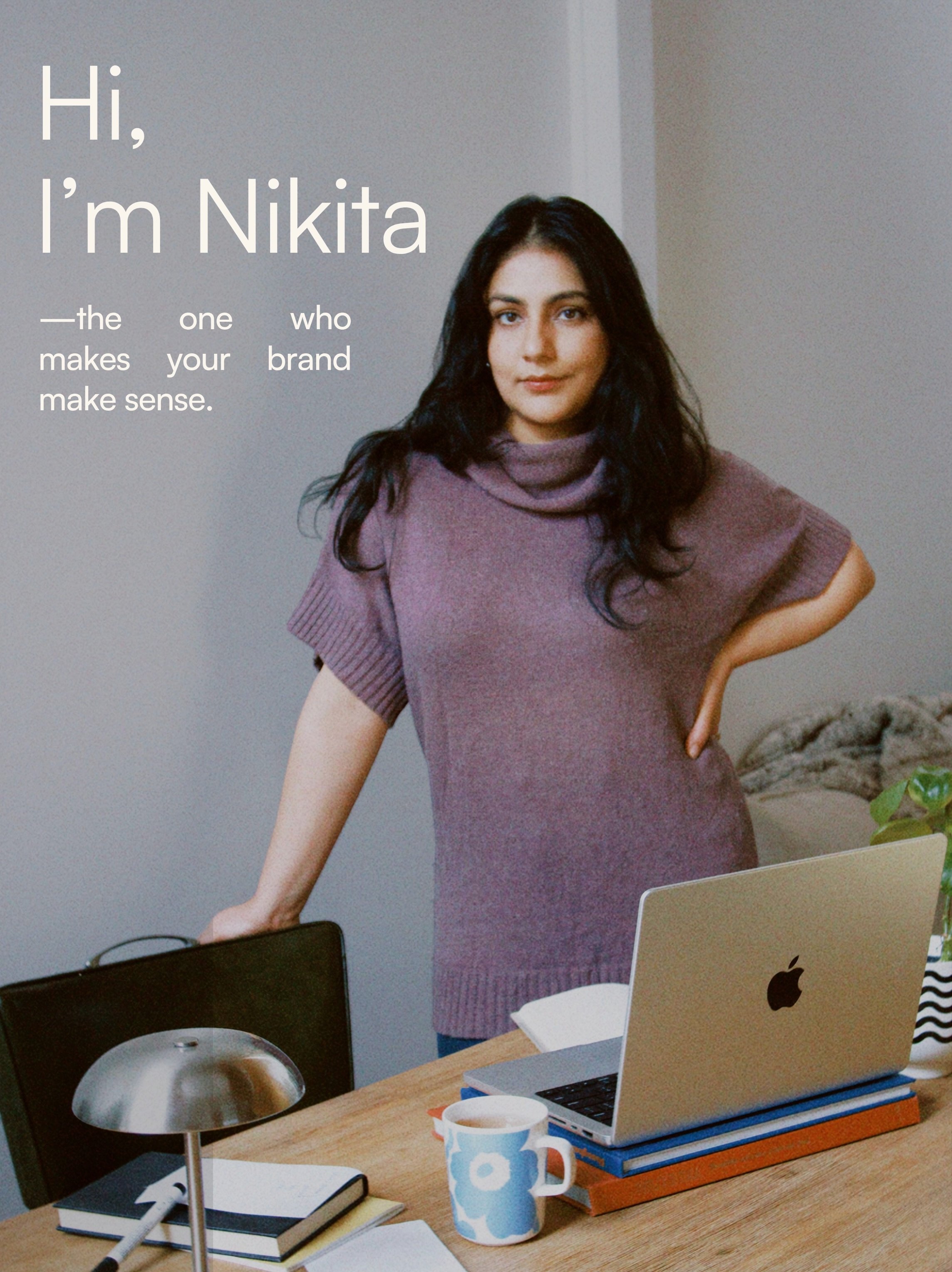 Me? I build brands for founders who are certain their business is better than the way it currently comes across (they&rsquo;re usually right about that).

Most of what I do comes down to one thing: getting a brand to stop contradicting itself. The lo