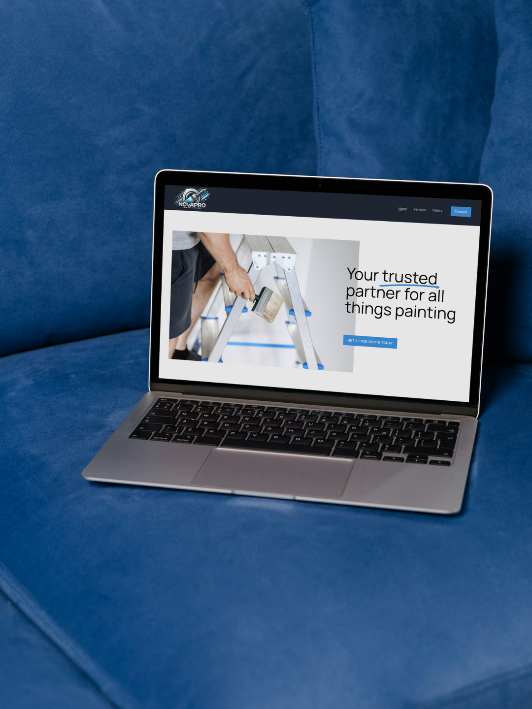Professional web design for commercial Melbourne painting business