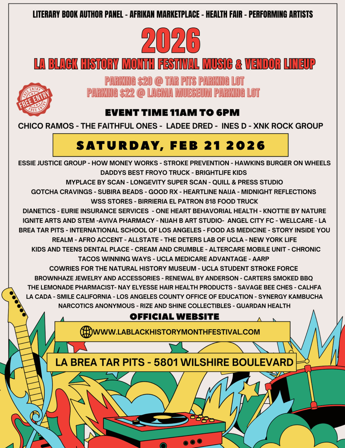 Los Angeles Black History Month Festival