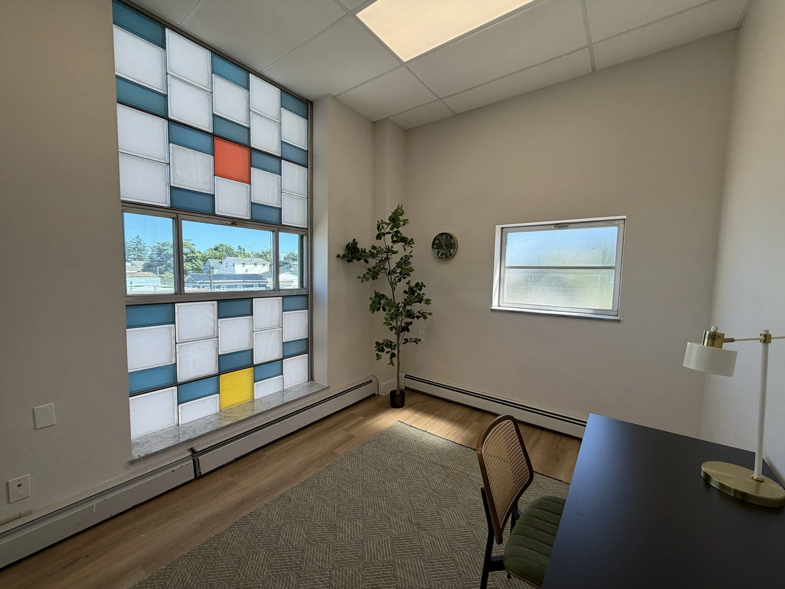 Finished private office at 5579 Pearl Road