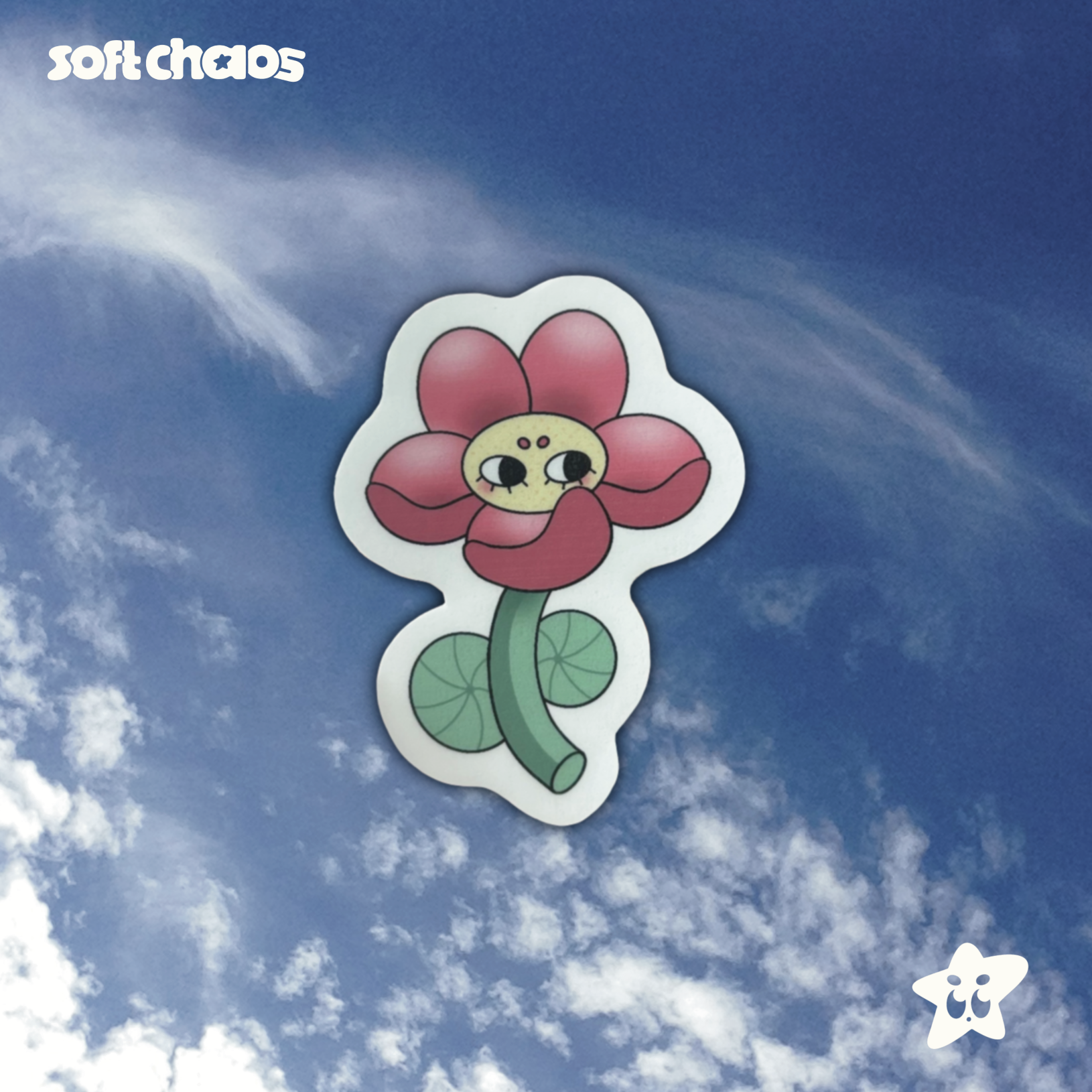 Charming flower - Sticker