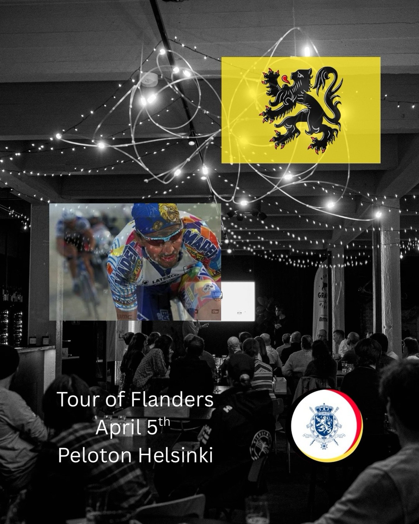 With the opening weekend and De Omloop behind us the 2026 cycling season is on! 

Join us for the biggest one day race of the 2026 road racing calendar! The Tour of Flanders, one of five &ldquo;monuments of cycling&rdquo;, will be screened at Peloton
