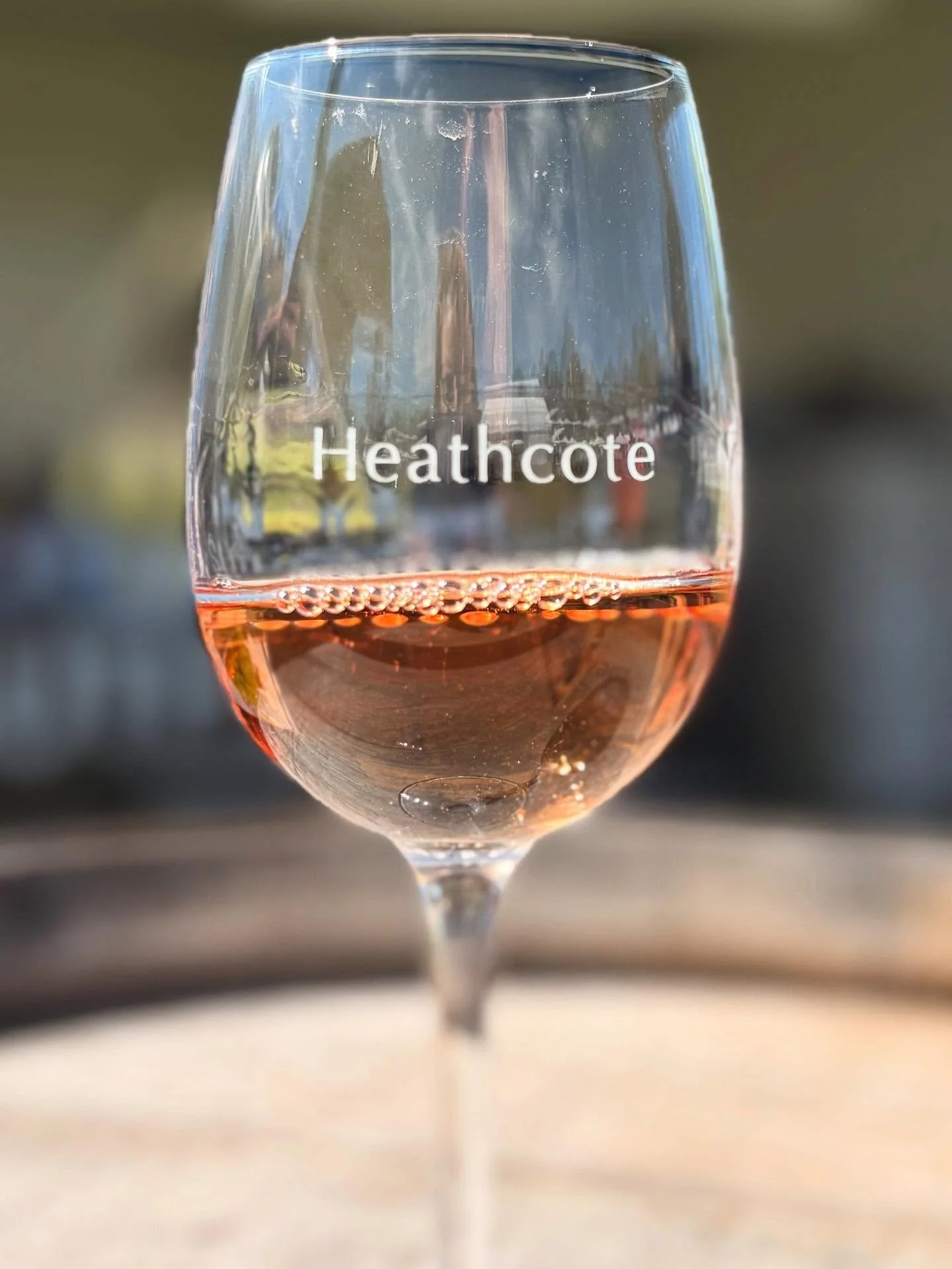 Perfect day for Rose! Come and see us the Heathcote Wine &amp; Food Festival! Open all weekend!