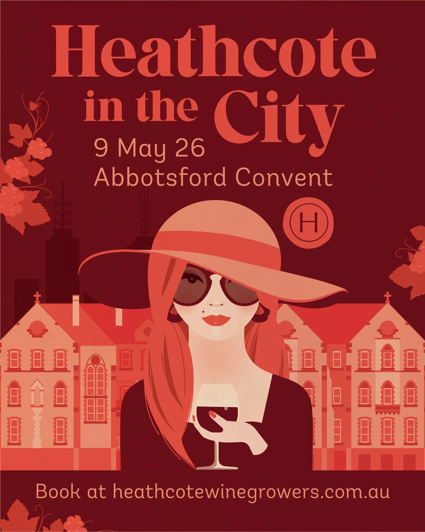 Melbourne wine lovers, this one&rsquo;s for you. The @heathcotewinegrowers is bringing a little taste of Heathcote to the city at the stunning Abbotsford Convent on Saturday 9th May.

With more than 100 Heathcote wines to taste, you&rsquo;ll have the