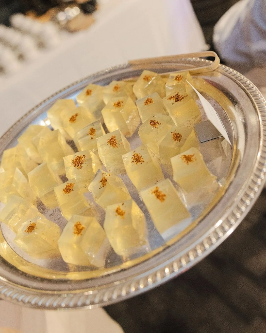 Cocktail jellies on the dancefloor? Yes please.

We&rsquo;re seeing a rise in these little moments of surprise, bite-sized, flavour-packed, and just the thing your guests didn&rsquo;t know they needed after dinner. As the music turns up and the dance