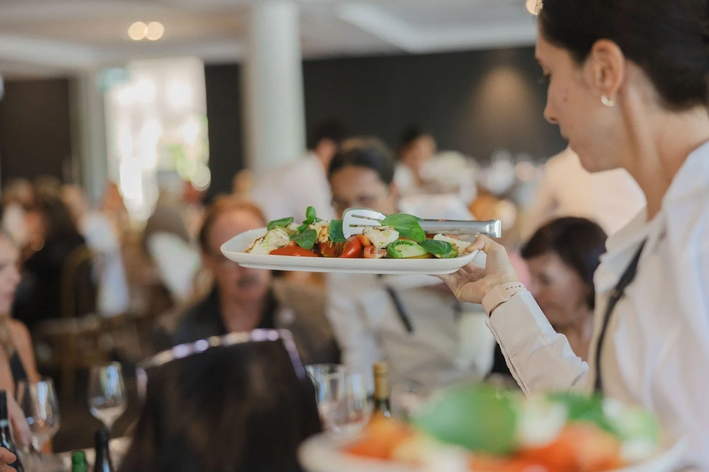 The moment guests sit down. The first bite. The shared plates, the clink of glasses, the &ldquo;have you tried this?&rdquo; across the table, it&rsquo;s where your celebration really comes to life.

At Ōrākei Bay, food isn&rsquo;t just part of the da
