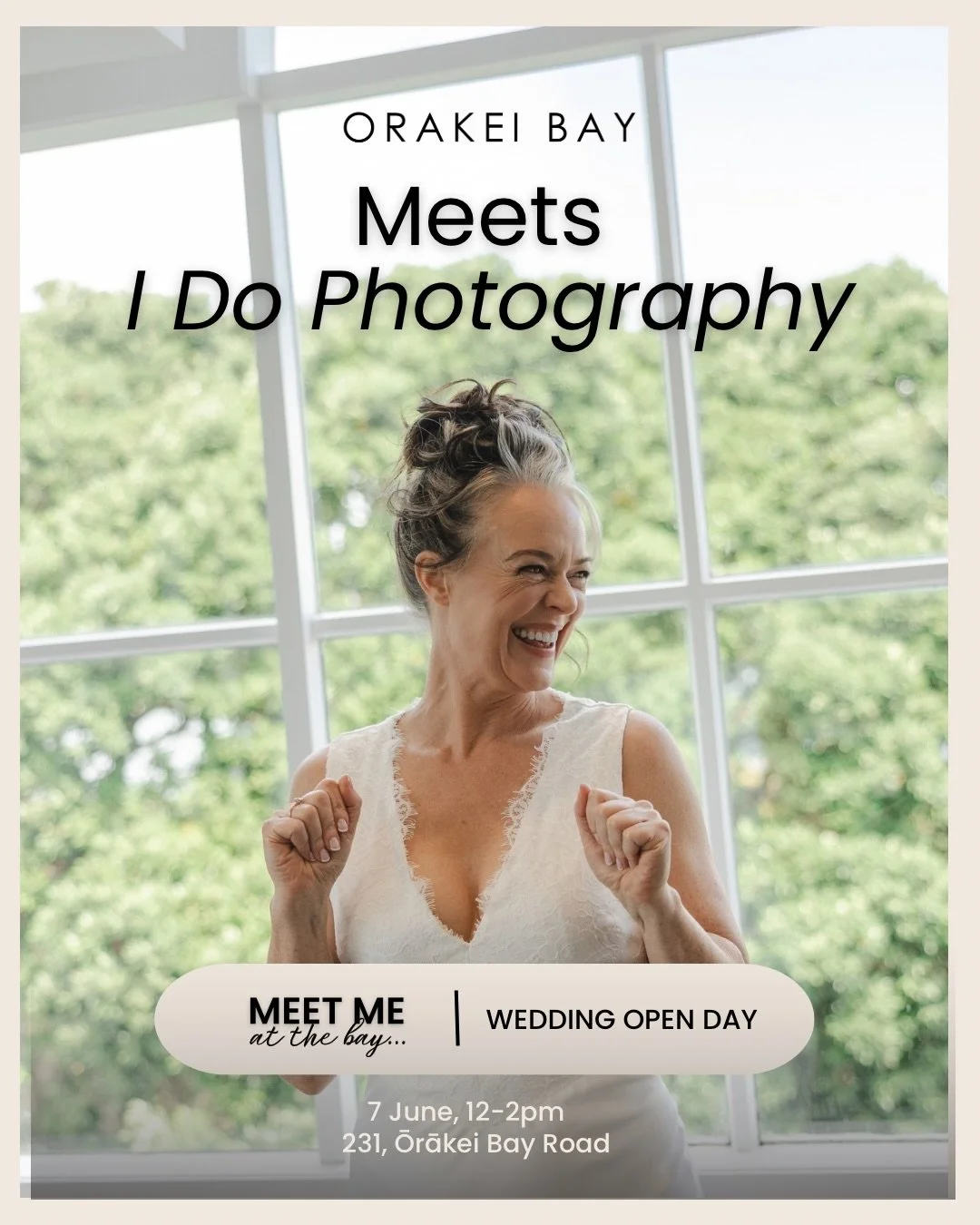 The moments in between it all - a glance, a laugh, a tear, these are the ones you'll want to keep forever. We're so excited to welcome @idophotographynz to Meet Me at the Bay this Sunday 7 June, 12&ndash;2pm. Come and meet the lovely Jody and see her