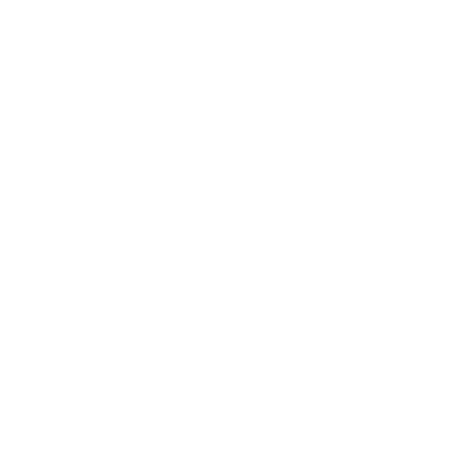 Line drawing of a fork, a spoon, and a wine glass on a black background.