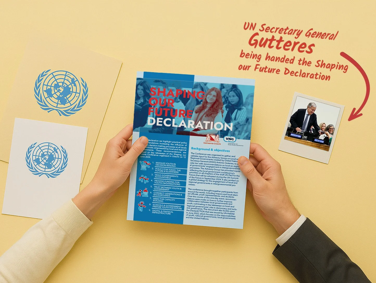 Promote what you stand for!