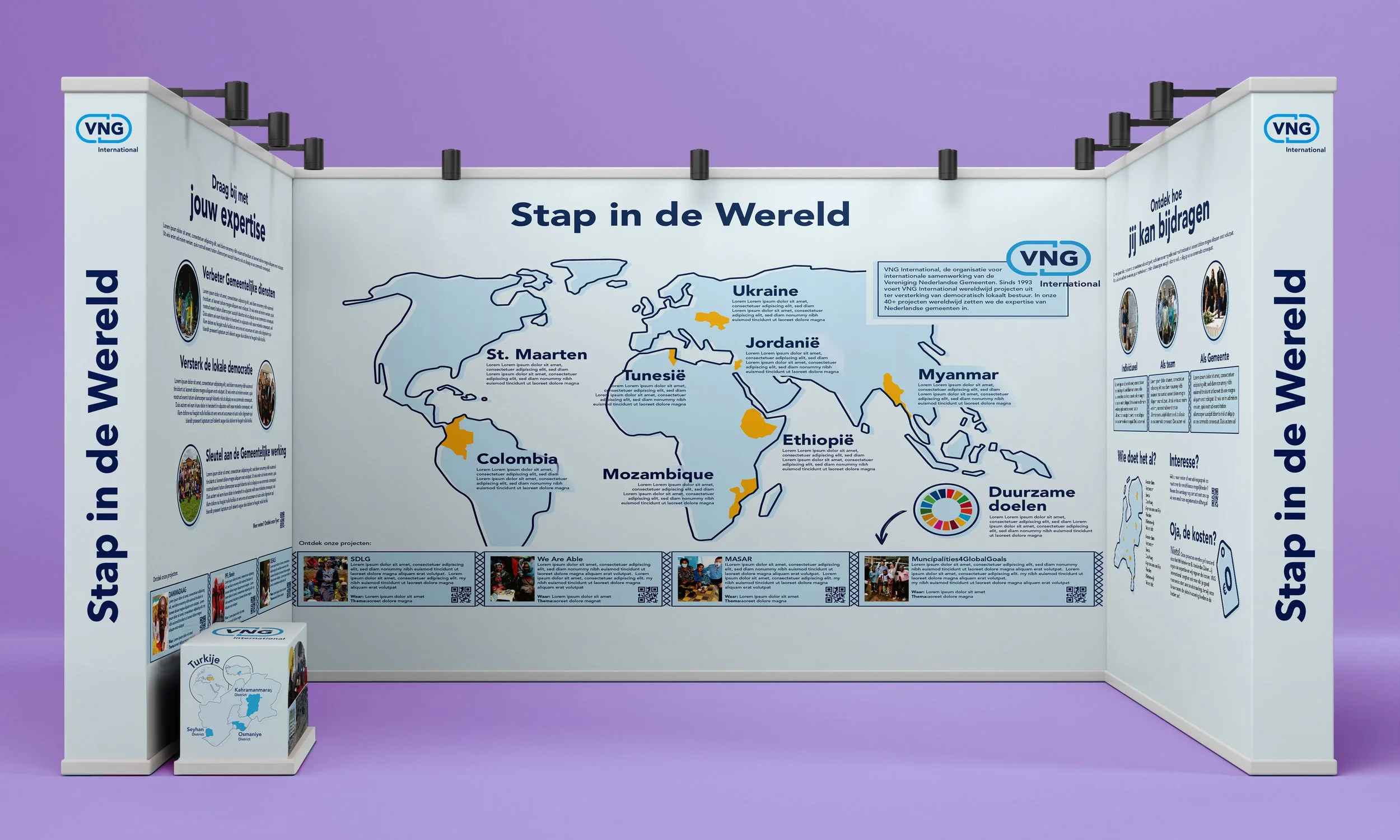 Grab attention at any venue