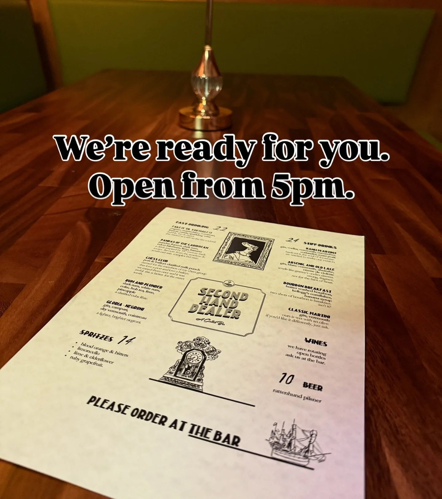 Opening night has come at last!