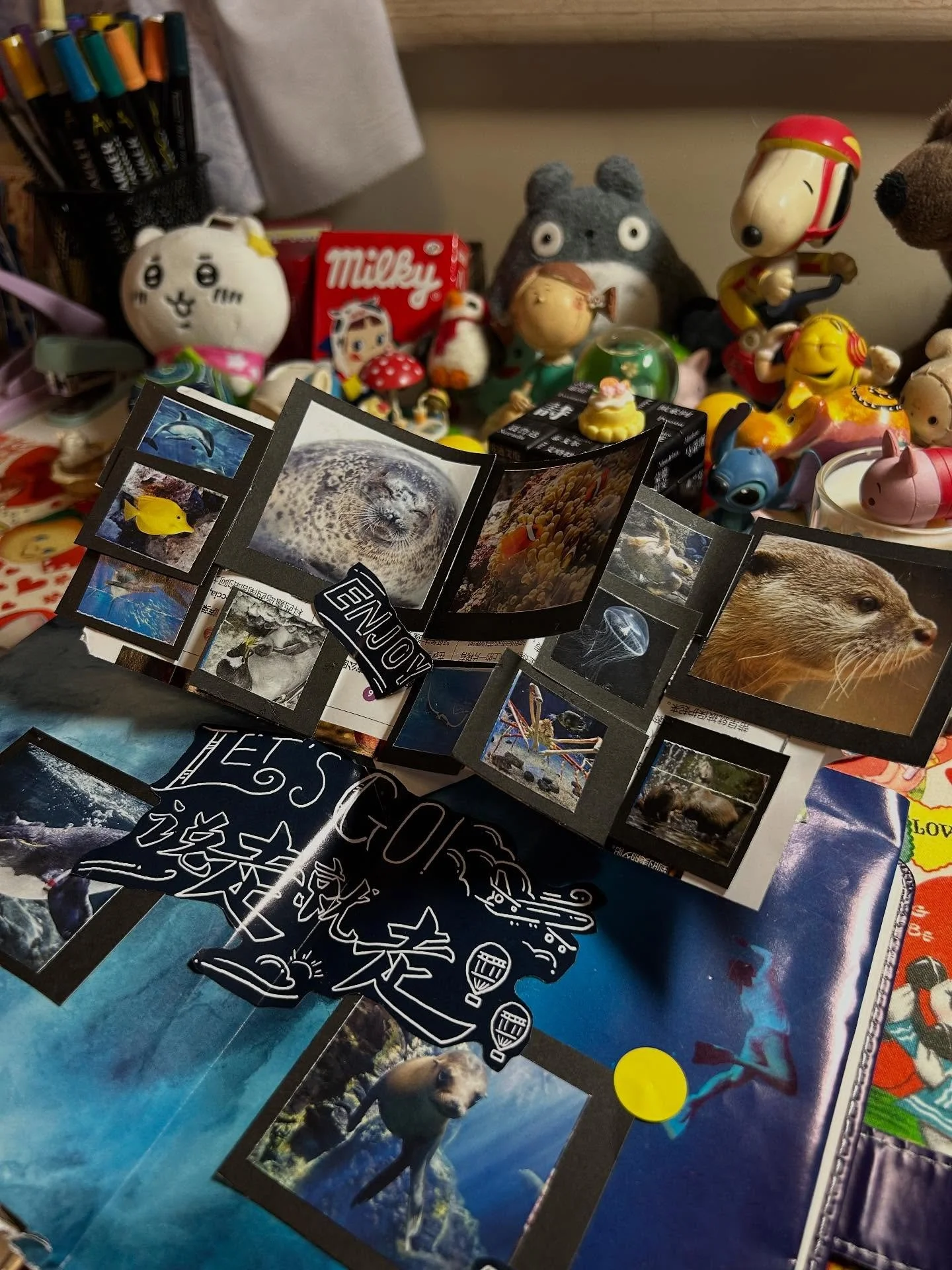 Preview for tomorrow&rsquo;s junk journal!!
I made a 3-D structure for the first time and it killed it!!!
Stay tuned for tomorrow&rsquo;s new reel~🥰

My new video will premiere Oct 2 at 9:00 AM Beijing Time (UTC+8) &mdash; that&rsquo;s Oct 1, 9:00 P