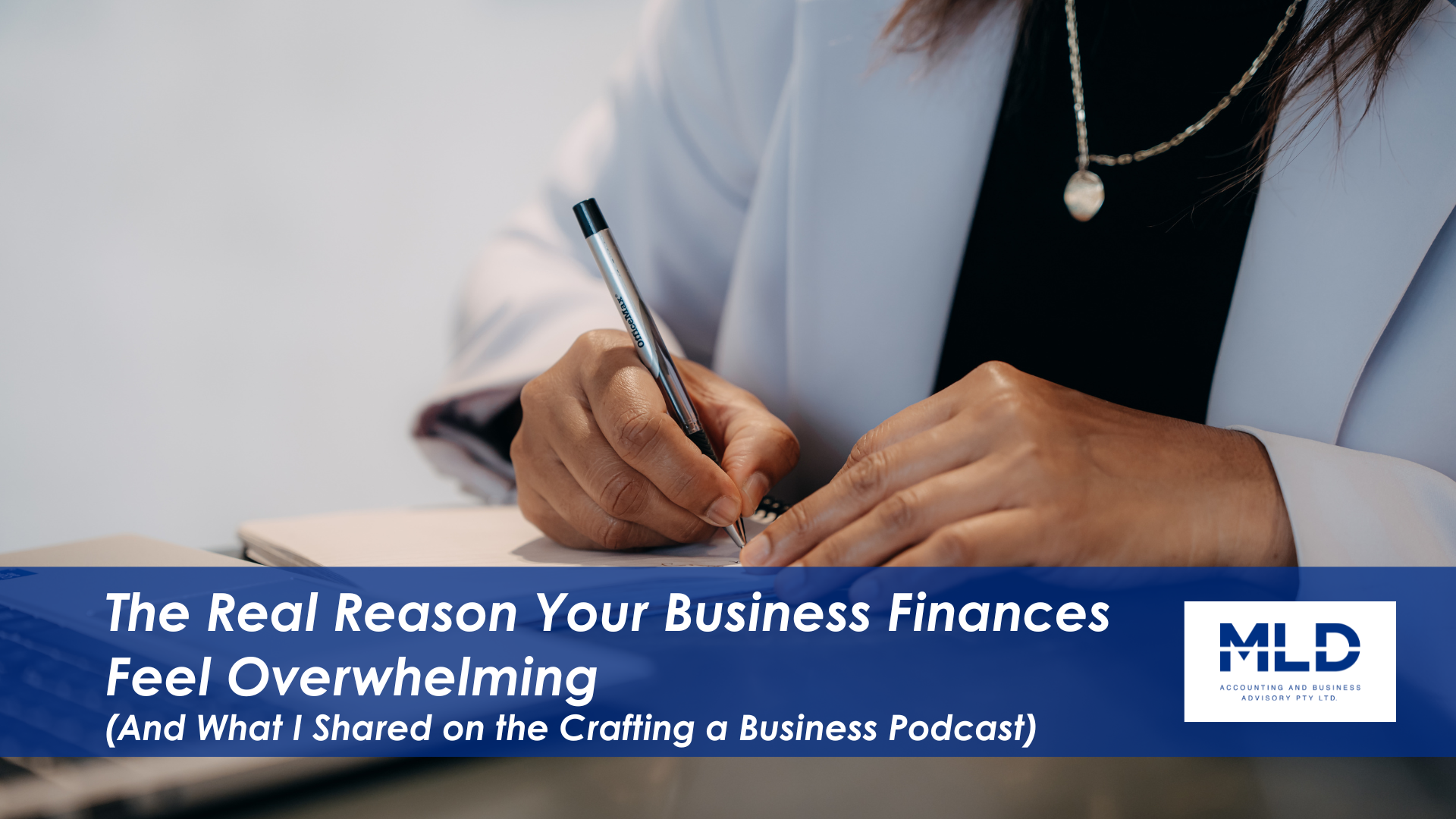 The Real Reason Your Business Finances Feel Overwhelming (And What I Shared on the Crafting a Business Podcast)