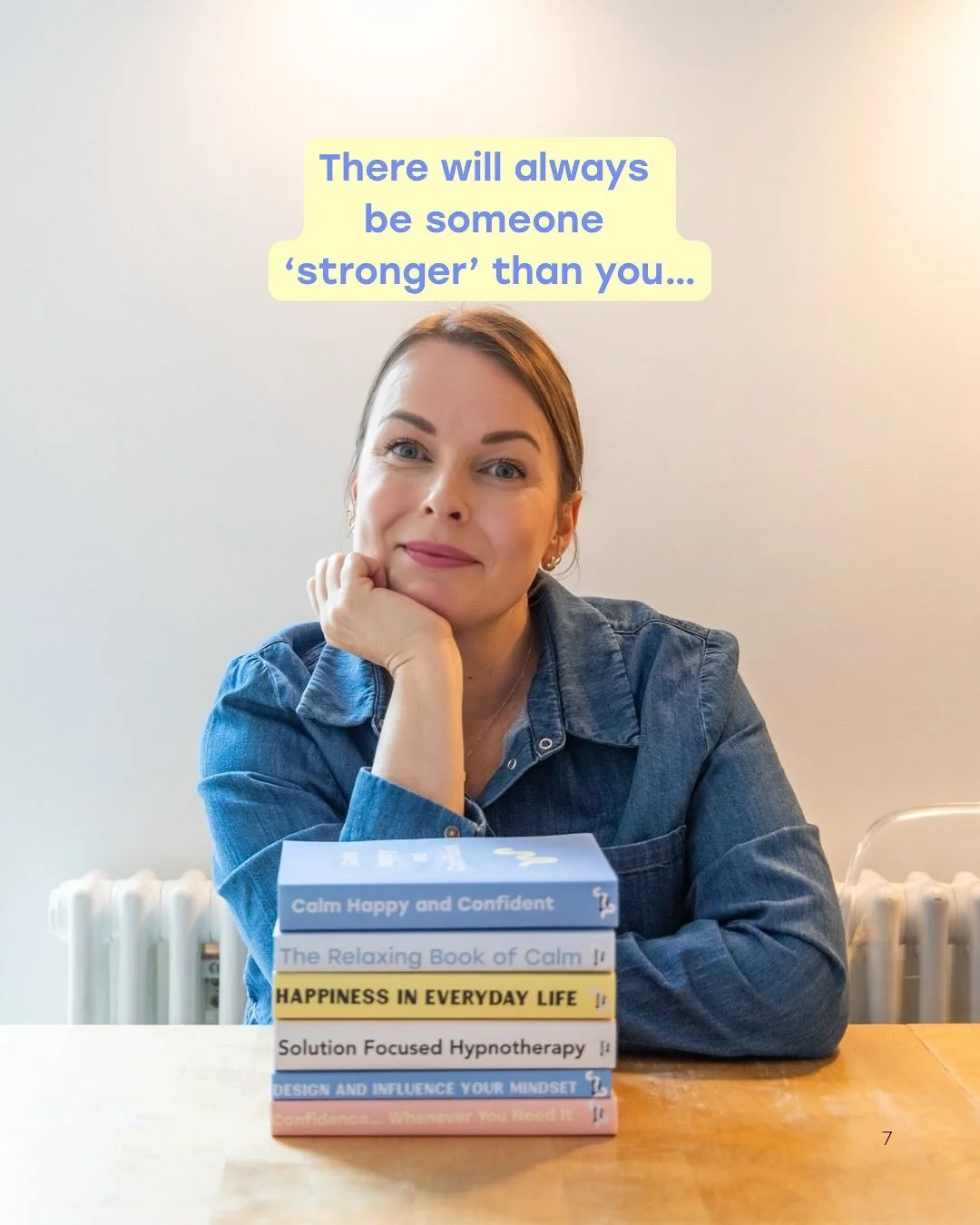 There&rsquo;ll always be someone who seems to have more of something &mdash; strength, charm, confidence, success.

But comparison never tells the full story. And comparison is, as they say, most definitely the thief of joy.

Your only real job is to