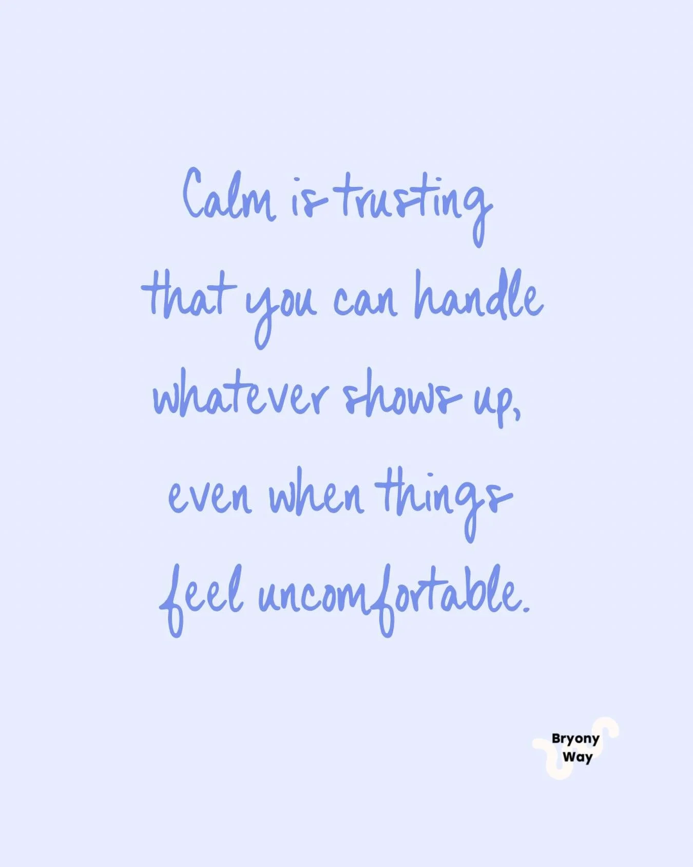 Feeling uncomfortable doesn&rsquo;t mean you&rsquo;re unsafe.

You can feel uncomfortable in a situation because it&rsquo;s challenging, unfamiliar, or stressful &mdash; and still be okay. Often, it&rsquo;s simply your nervous system producing a bit 