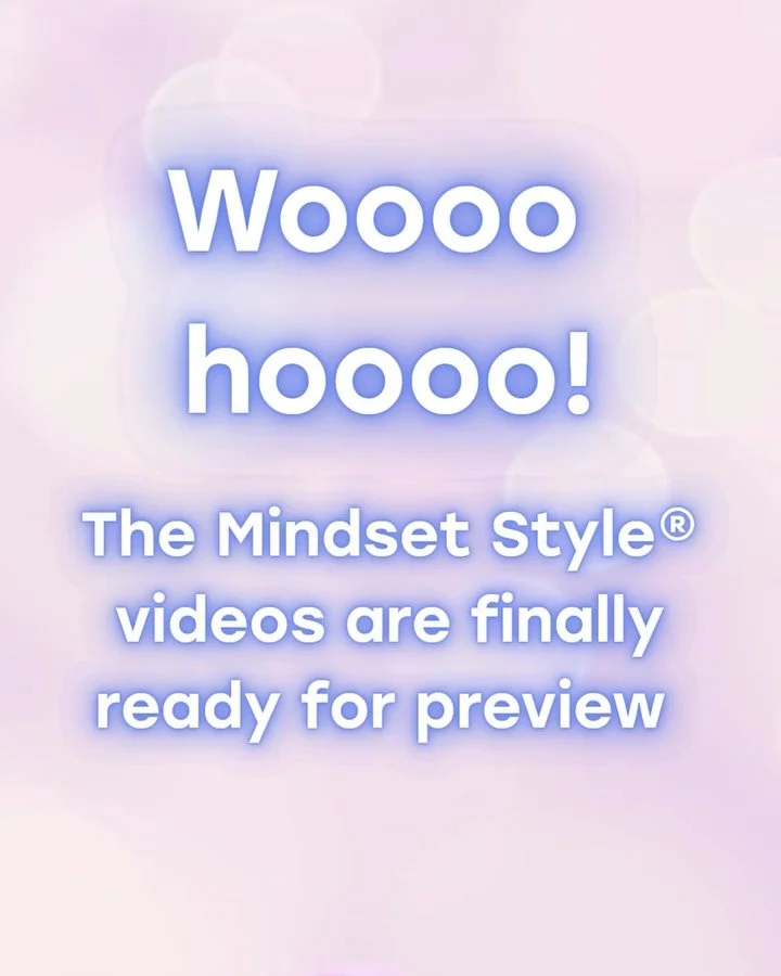 I can&rsquo;t quite believe I&rsquo;m finally sharing this.

Mindset Style&reg; has been over three years in the making&hellip; and it&rsquo;s nearly ready to launch! It&rsquo;s all about tools, insight and inspiration to help us understand how our b
