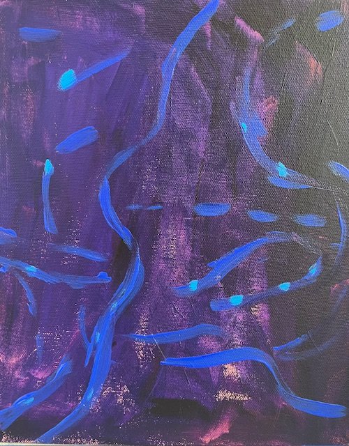 Synapses 1 (thoughts in blue)