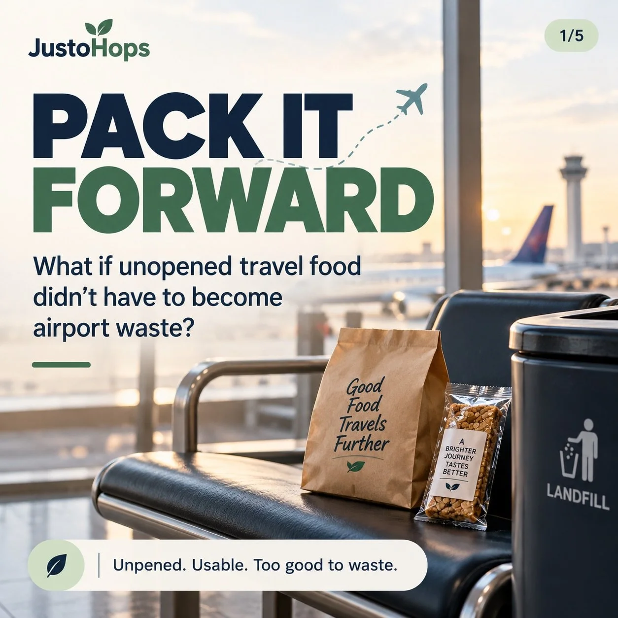 I noticed something while traveling recently: unopened food from hotel breakfast bags being thrown away at the airport.

That got me thinking.

Could suitable sealed food be collected and redirected instead of wasted?

I&rsquo;ve started talking to a