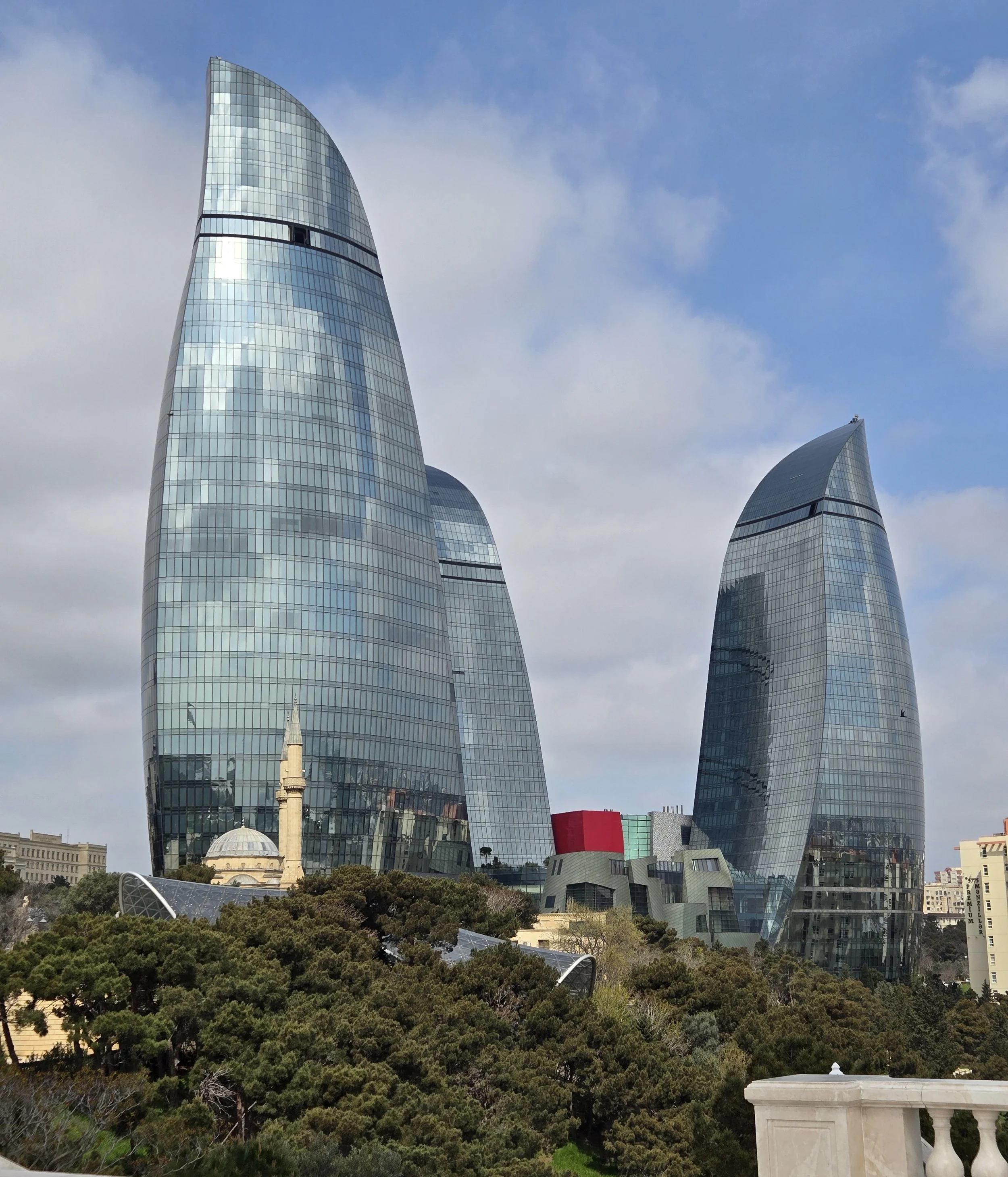 AZERBAIJAN - Ancient stone. Digital fire.